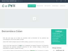 Tablet Screenshot of coban.es